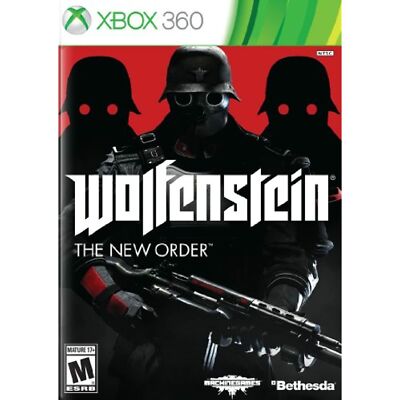 Wolfenstein: The New Order Xbox 360 (4) Discs Complete - CIB - 