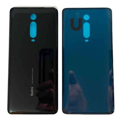 Xiaomi Mi 9T / 9T Pro Akkudeckel Backcover Rückseite Glas Schwarz Carbon Black