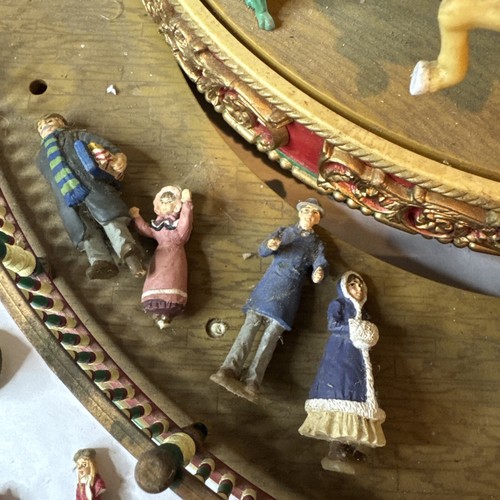 Mr Christmas Holiday Around the Carousel Music #27901 & #29107 FLAWS Untested - Picture 17 of 24