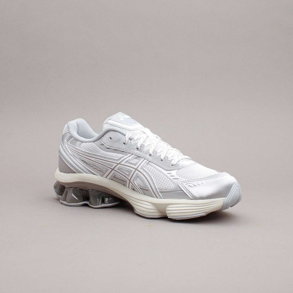 Asics Sportstyle Gel-Kinetic Fluent White Running New Men Asics Sportstyle Gel-Kinetic Fluent White Running New Men