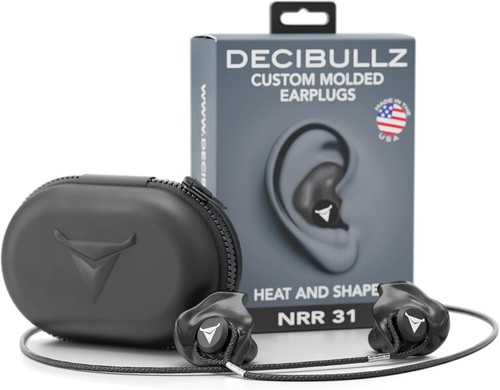 Custom Molded Earplugs Pro Pack (Black) Bundle | FREE SHIPPING |