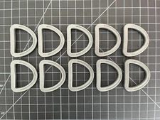 10 Pack ITW Nexus 1.5 Inch D-Ring Webbing Loop Foliage Green USA MADE