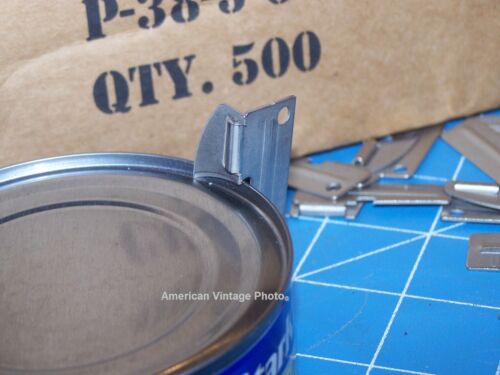 500 P38 Dosenöffner Shelby Case für Scout Mess Camping Survival Militär Prepper - Bild 6 von 8
