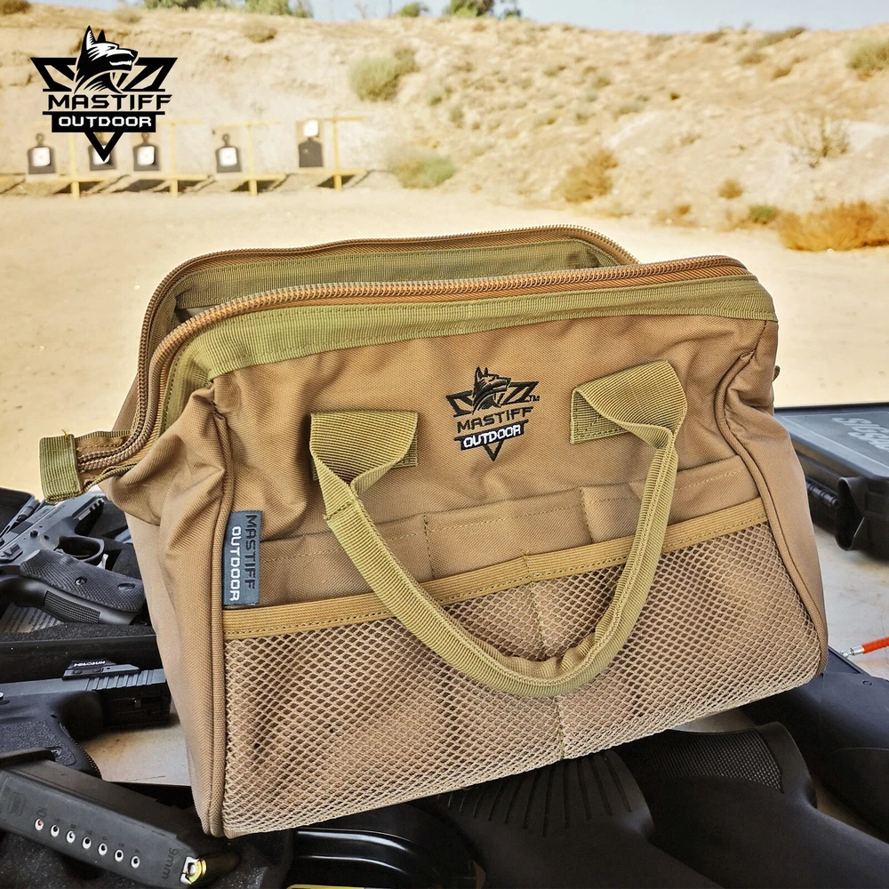 Multi-Tool Bag Wide Mouth Ammo Case Heavy Duty All Purpose Pack