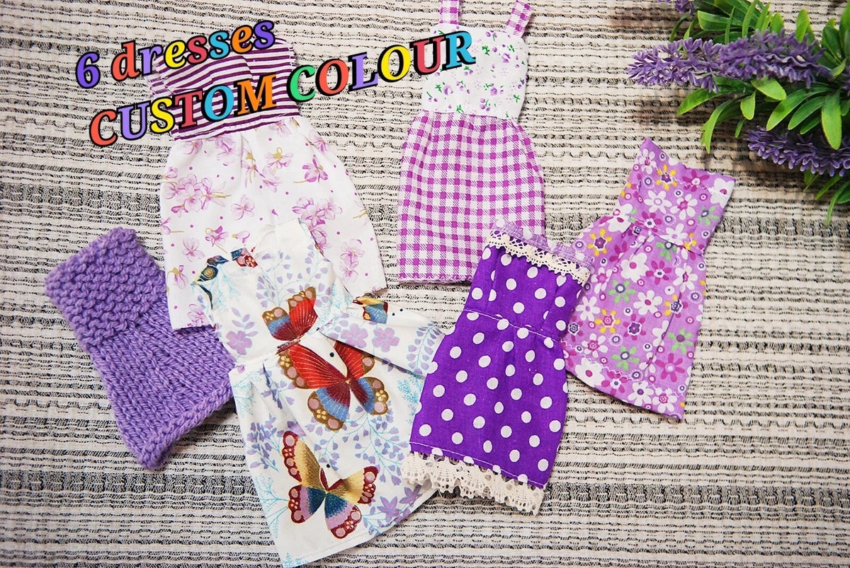 SPOKKI Set Da 31 Vestiti Per Bambole Barbie E Accessori | Abiti Alla Moda, Gonna, Scarpe, Gioielli E Corona Per Bambole Da 11.5 Pollici - 2