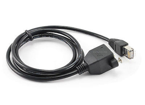 3ft Cat5e RJ45 M/F Shielded Ethernet Network Screw Panel Mount Extension Cable - Picture 3 of 5