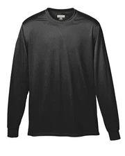 Augusta Sportswear 788 Men's 100% Polyester Adult Wicking Long Sleeve T-Shirt
