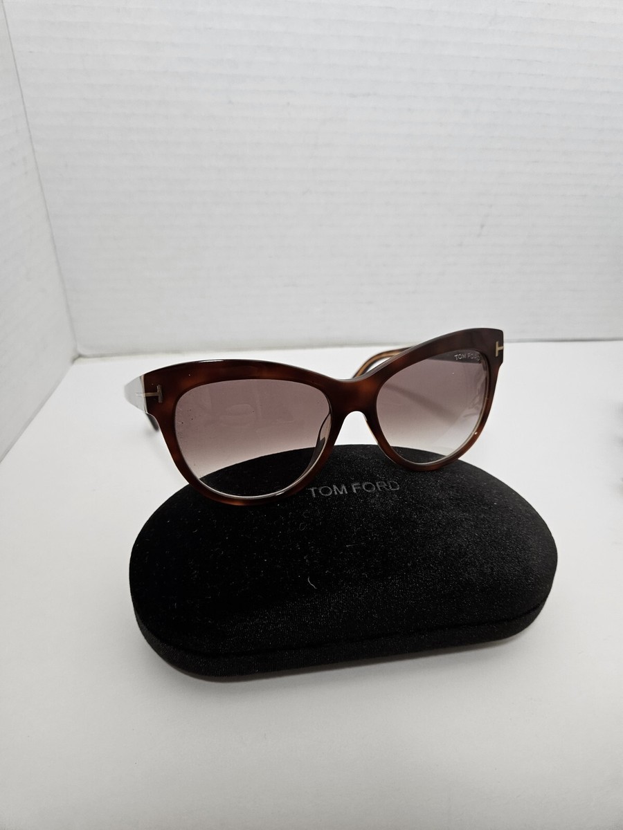 Tom Ford T Italy Sunglasses Glasses Lily TF430 56F 56-16 Butterfly