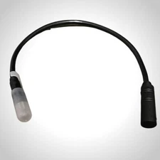 Ebike Hub Motor 9 Pin Waterproof Extension Cable 30cm Julet Type Black 250-1200W