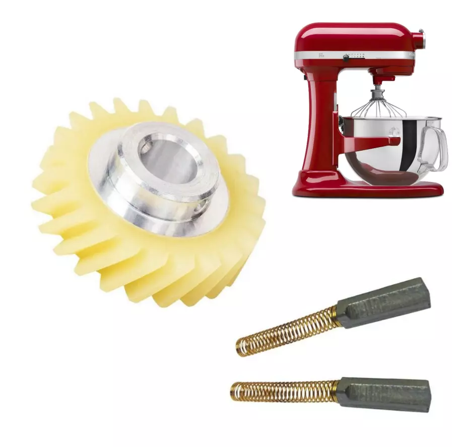 How to replace a stand mixer worm gear