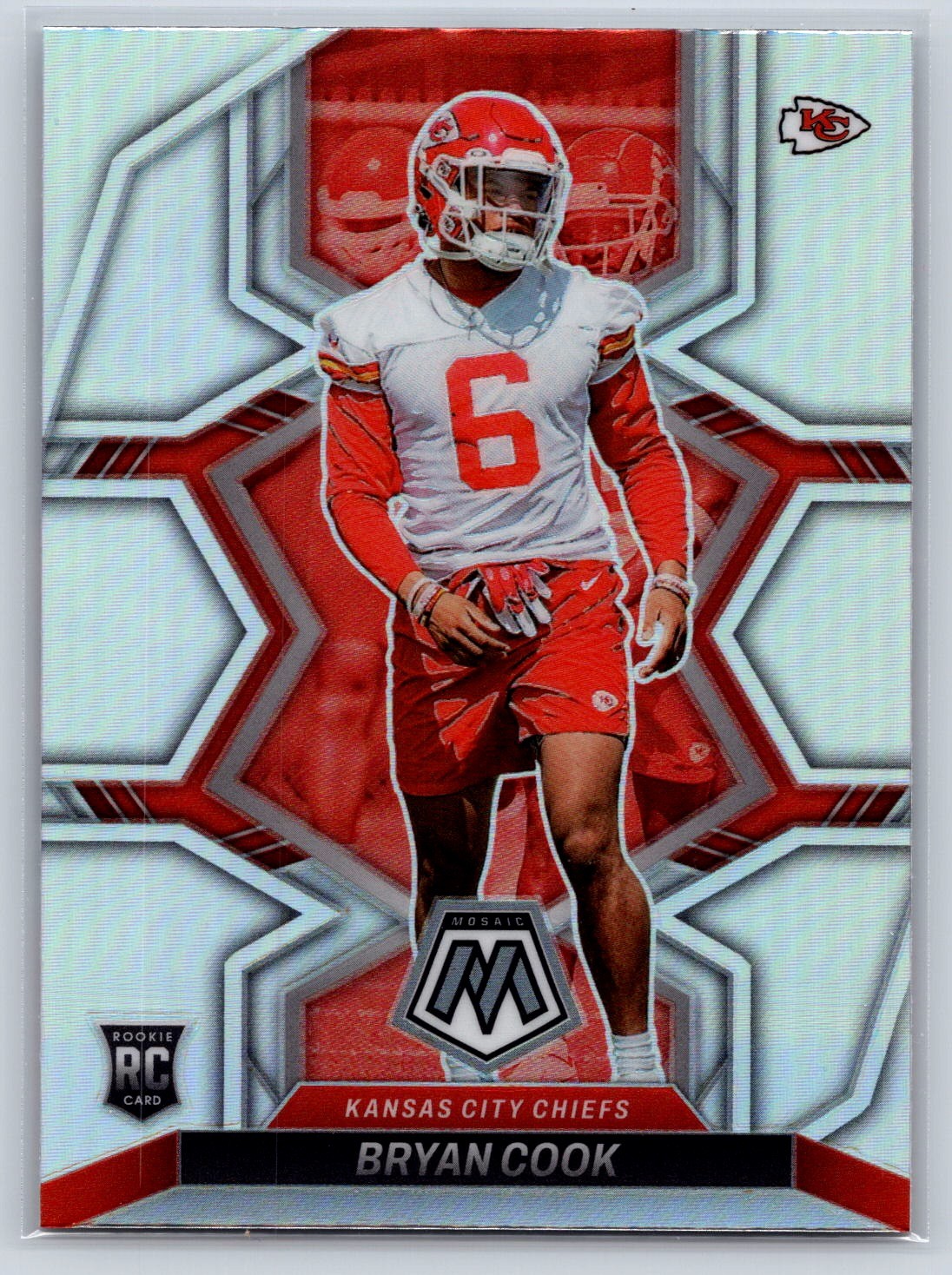 Bryan Cook Panini Mosaic #397 Silver