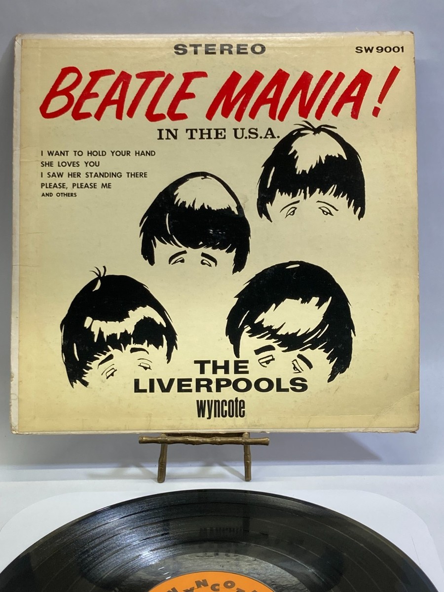 The Liverpools Beatle Mania! In The USA Vinyl LP 1964 Wyncote