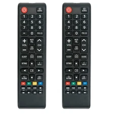 【Pack of 2】 BN59-01301A Universal Remote Control fit for Samsung UHD Smart TV