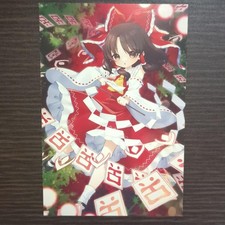 Touhou Project Reimu Hakurei Postcard Mini Shikishi Collection