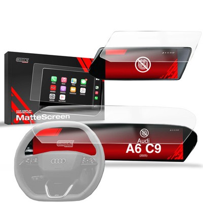 2x Matte Folie für Audi A6 C9 14,5'' (2025) Grizz Protector Displayschutzfol