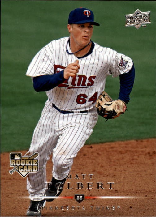 2008 Upper Deck #723 Matt Tolbert RC - BB