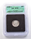 1942/1 Mercury Dime EF40 ICG *2198