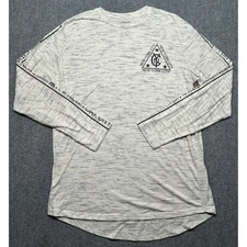 The Foundry Shirt Mens XLT Gray New York City Long Sleeve Pullover New