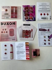 Lipstick Samples Lot 8pcs Trendy Shades + About Face Eye Paint New