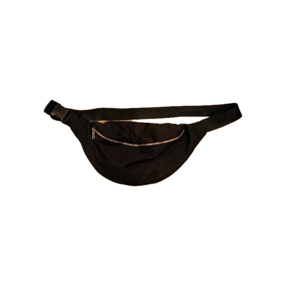 Urban Outfitters Bolso Bandolera Negro Riñonera Cintura Cinturón Bolso Cartera B66 Foto 2 de 4