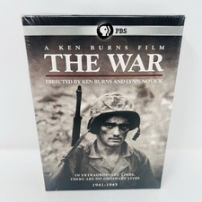 The War A Ken Burns Film 6 Set DVD PBS Home Video WWII World War Two 1941-1945
