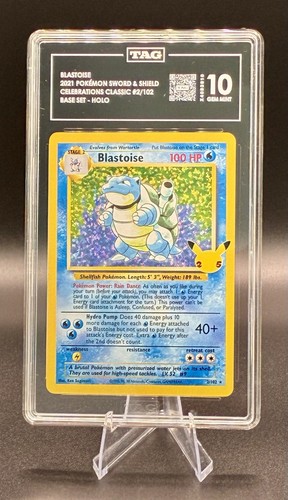Blastoise graded TAG 10 for sale on eBay