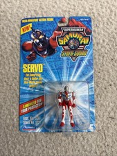 Samurai Syber Squad superhuman Mini action figure Playmates Servo New 1994