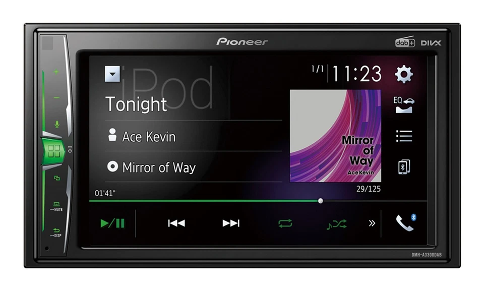 PIONEER 2-DIN DMH-A3300DAB Auto Radioset für KIA Carnival 1 & Carens FJ - Bild 4 von 4