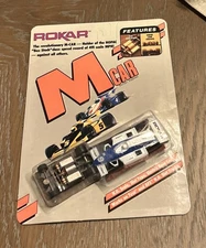 Rokar-Lifelike & M Car . Indy Car . White/Blue #9