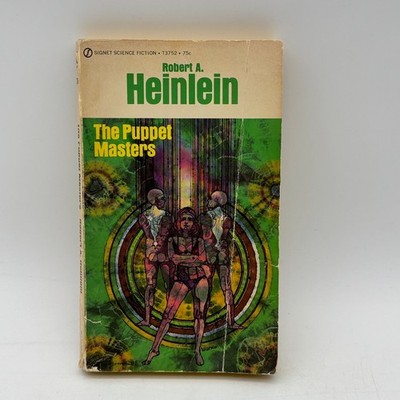The Puppet Masters Robert A. Heinlein 1951 Science Fiction Signet Paperback