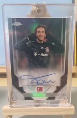 Luca Toni Autogramm On Card/25 Topps Bundesliga Chrome 25/26 -Superior Signature