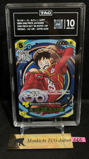 TAG GEM MINT 10 Monkey D. Luffy OP07-109 SR Promo Premium Card  ONE PIECE JP④