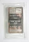 10 Troy oz NTR Metals Silver Bar "Sealed"