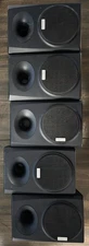 Kenwood KS-205HT Home Theater Front Right Left Center Speakers 100 Watts