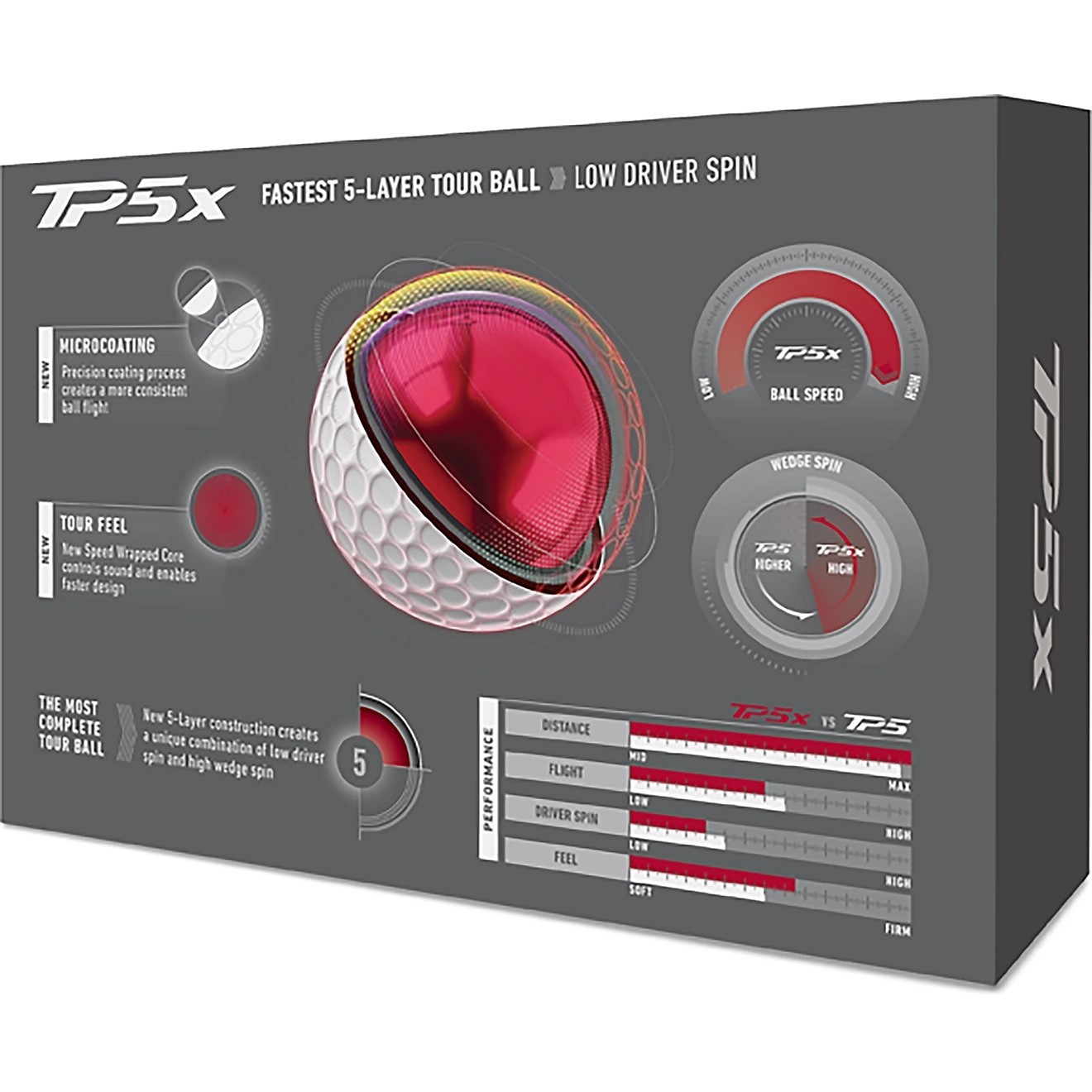 TP5x Stripe 2026 Golf Balls