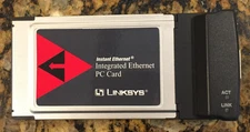 Linksys PCMCIA Ethernet LAN PC Card EC10T  10BaseT 9920867-001-A00