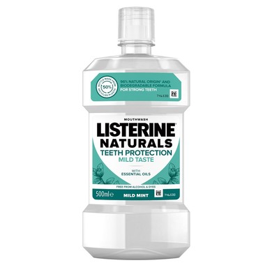 3574661657455 Listerine Naturals Teeth Protection płyn do płukania jamy ustnej 5