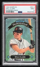 1992 Donruss Diamond Kings Will Clark #DK-2 PSA 9 MINT