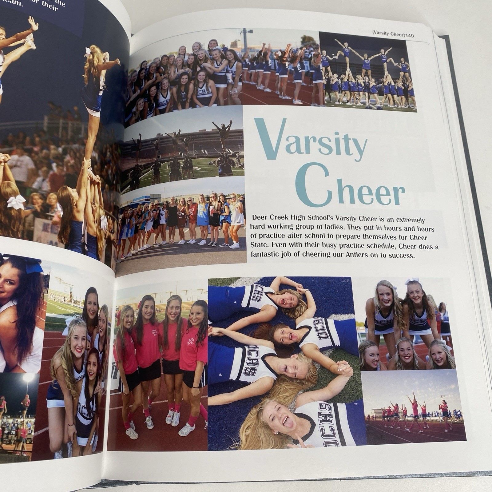 2016 Deer Creek High School Yearbook Edmond Oklahoma Antlers Clean No Writing