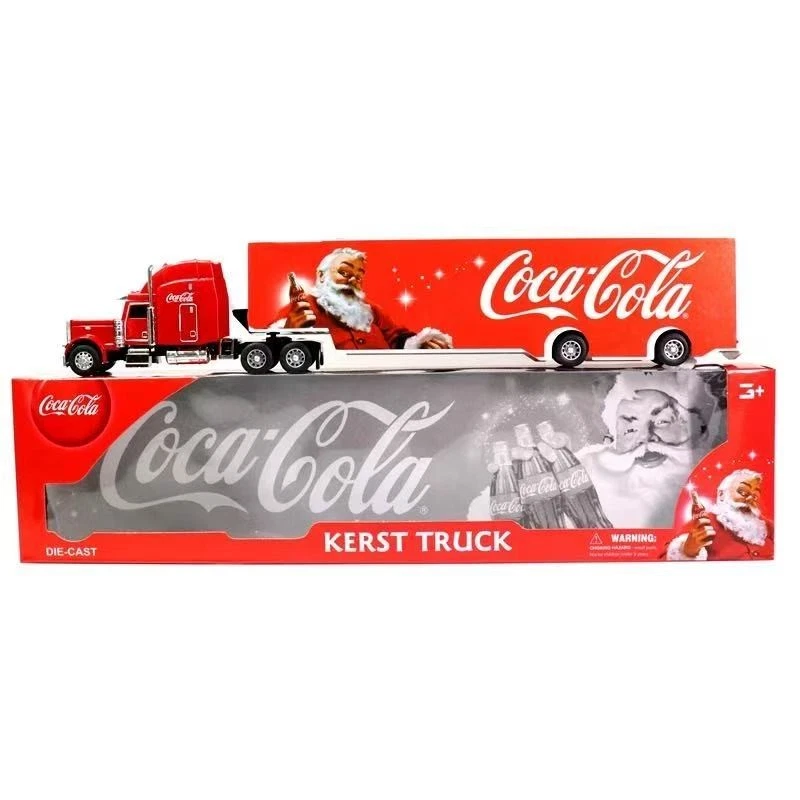 1:64 2024 Coca-Cola Christmas Truck Diecast Model Car Toy Collection - Image 3 of 4