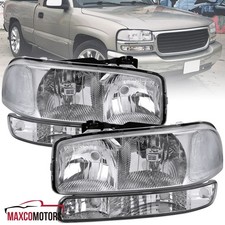 Headlightsbumper Signal Lamps Fits 1999-2006 Gmc Sierra 00-06 Yukon Xl Lr