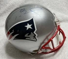 Tom Brady Signed Full Size Patriots Riddell Helmet Tristar COA