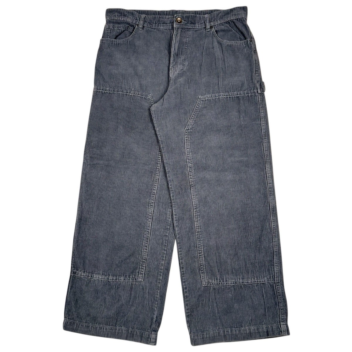 Vintage Y2K No Boundaries Corduroy Double Knee Carpenter Pants