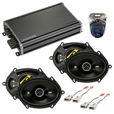 Fit Ford F-250/350/450/550/650/750 97-98 Speaker Upgrade Kicker 2 DSC68 CXA360.4