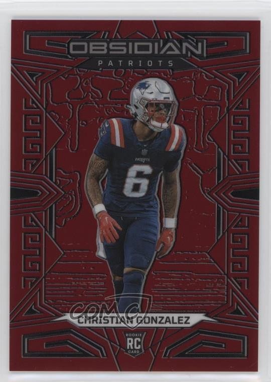2023 Panini Obsidian 24/90 Christian Gonzalez #166 Rookie RC 3hd