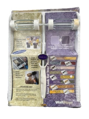 Dual Roller Starter Set Wagner WallMagic Brand New Sealed Painting Kit