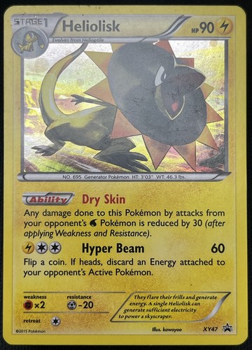 Heliolisk XY47 XY Promos Holofoil Pokemon MP