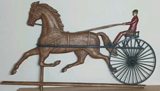 Braumritter Horse Carriage Driver 1966 Very Rare Horse  Racer Kentucky Derby