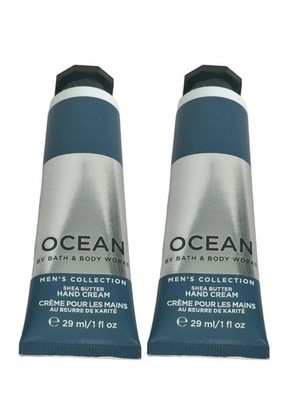 2 Bath & Body Men s Collection Ocean Shea Butter Hand Cream 1 fl oz