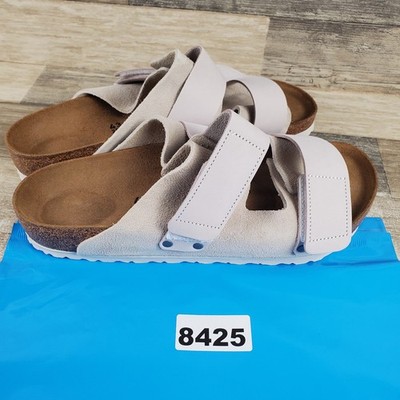 Birkenstock Uji Mens Sandals Sz 10 Slides Antique White  display picture 1